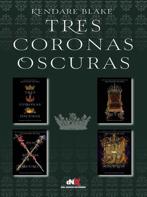 cover image of Tres coronas oscuras (Tetralogíaj